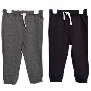 Mighty Goods Set Of 2 Drawstring Jogger Pants Newborn
